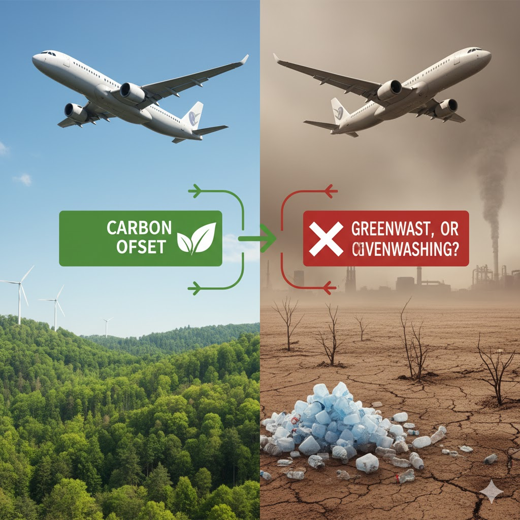 Compensação de Voos: Solução Verde ou Ilusão Conveniente?