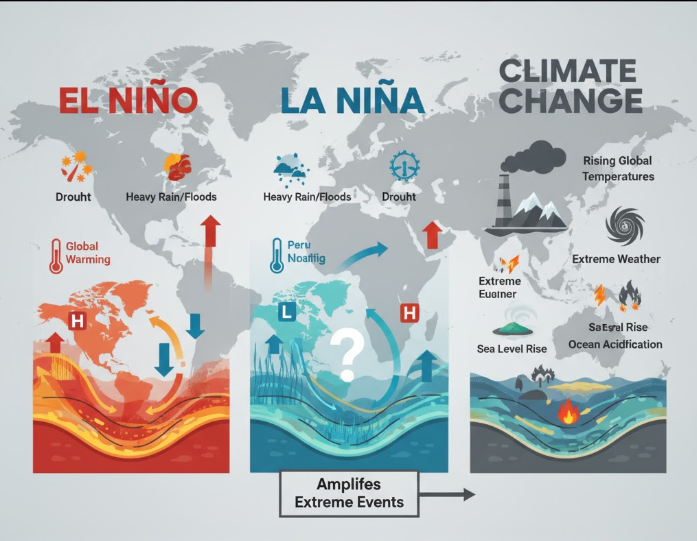El Niño, La Niña e Mudanças Climáticas: Planejando Viagens na Próxima Década
