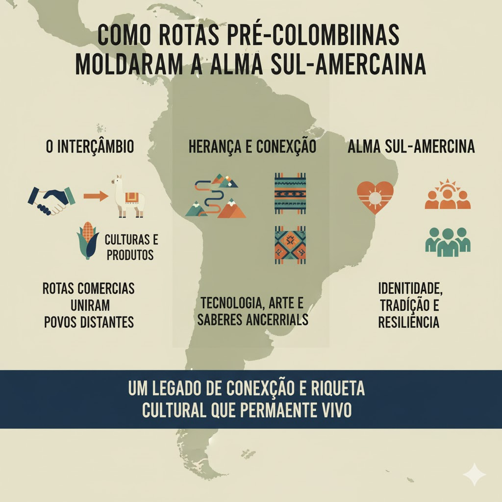 Caminhos Ancestrais: Como Rotas Pré-Colombianas Moldaram a Alma Sul-Americana