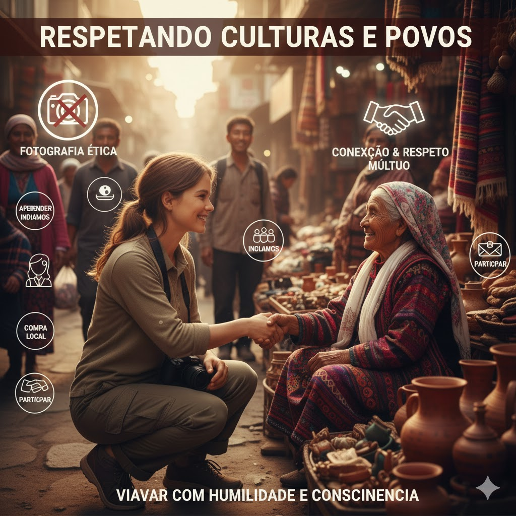 Fotografia Ética: Respeitando Culturas e Povos em Imagens de Viagem